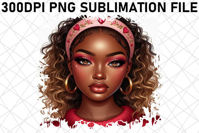 High-quality PNG prints for outdoor gear, durable and stylish! , Love Girl Sublimation afrosvg 