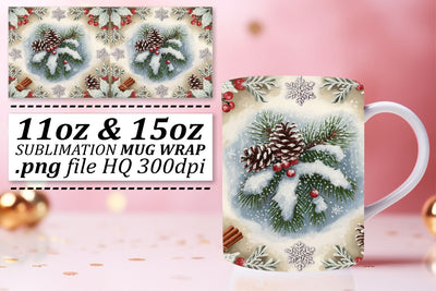 High-quality PNG wraps, elevate your coffee experience! , Christmas Sublimation afrosvg 