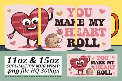 High-quality PNG wraps, elevate your coffee experience! , Valentines Sublimation afrosvg 