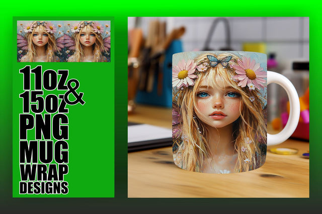 High-quality PNG wraps, great for personalized gifting! , Fairy Sublimation HoodArtCraft 
