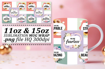 High-quality PNGs, ideal for stunning mug designs! , Quote Sublimation afrosvg 