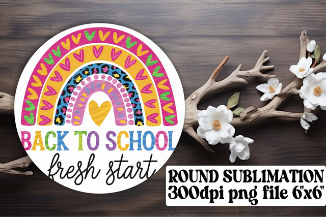 High-quality round PNG files, great for sublimation ideas! , Back To School Sublimation afrosvg 