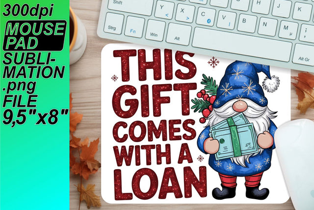 High-quality sublimation mouse pads, ready for crafting! , Gnomes Sublimation HoodArtCraft 