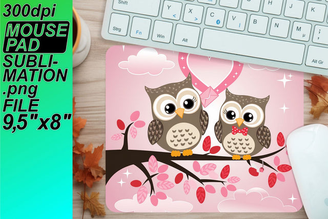 High-quality sublimation-ready mouse mats, craft your ideas! , Valentines Sublimation HoodArtCraft 