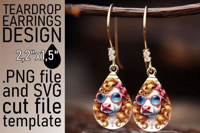 High-quality sublimation template, great for teardrop earrings! , Valentines Sublimation afrosvg 