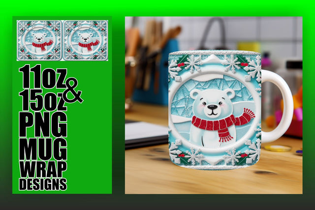 High-quality templates, perfect for sublimation success! , 3D Xmas Sublimation HoodArtCraft 