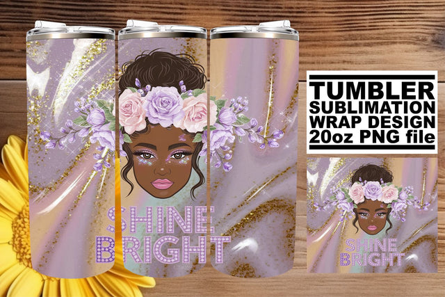 High-quality wrap, designed for unique sublimation projects! , Afro Woman Sublimation afrosvg 