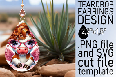 High-resolution artwork, perfect for earrings! , Valentines Sublimation afrosvg 