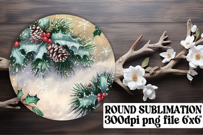 High-resolution circle designs, ideal for custom keychains! , Christmas Sublimation afrosvg 