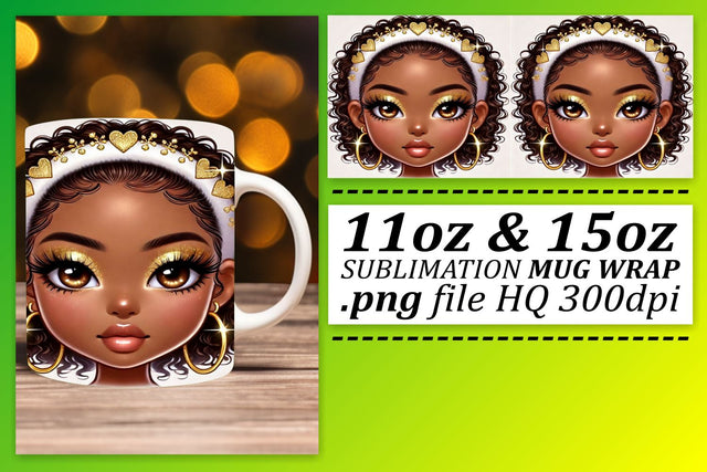 High-resolution designs, ensure stunning results! , Love Girl Sublimation afrosvg 