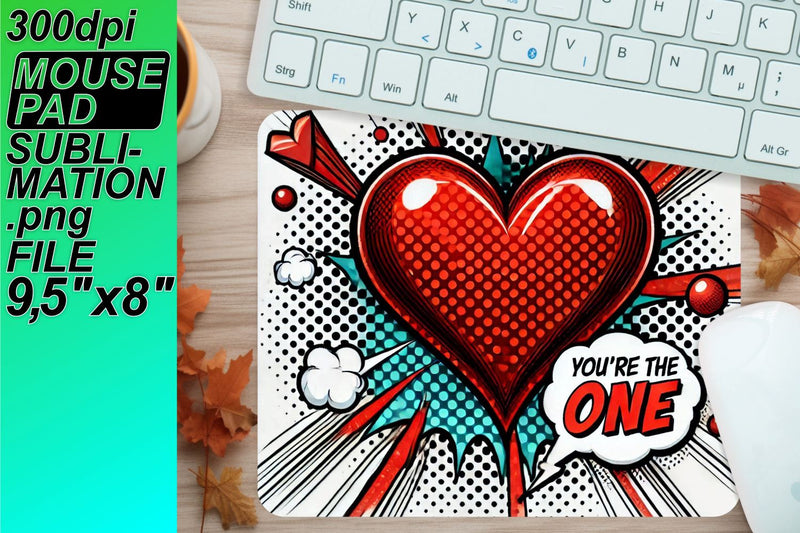 High-resolution designs for mouse mats, perfect for projects! , 3D Heart Sublimation HoodArtCraft 
