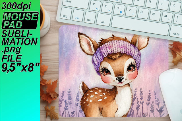 High-resolution designs for mouse pads, elevate your art! , Animals Sublimation HoodArtCraft 