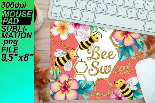 High-resolution designs for mouse pads, elevate your craft! , Bee Sublimation HoodArtCraft 