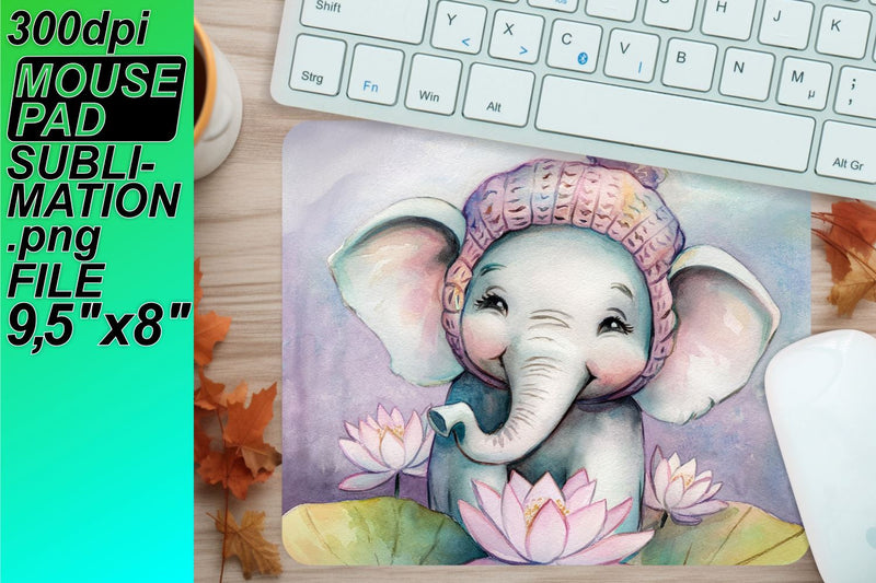 High-resolution mouse mat designs, ready for your projects! , Animals Sublimation HoodArtCraft 