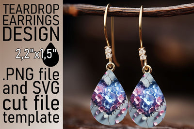 High-resolution PNG file, great for earring designs! , 3D Heart Sublimation afrosvg 