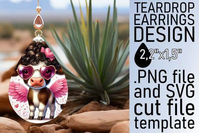 High-resolution PNG file, perfect for earrings! , Valentines Sublimation afrosvg 