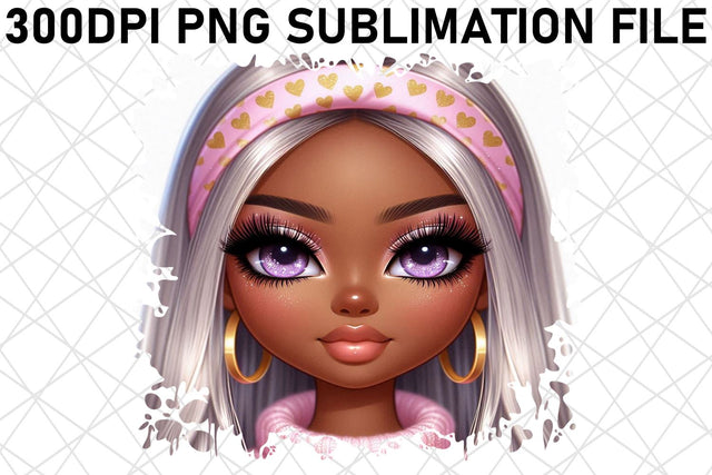 High-resolution PNG for car accessories, stand out! , Love Girl Sublimation afrosvg 