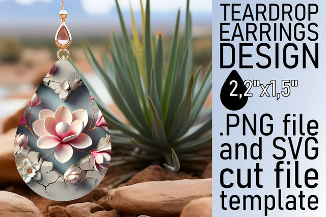 High-resolution PNG template, ideal for earrings! , 3D Heart Sublimation afrosvg 