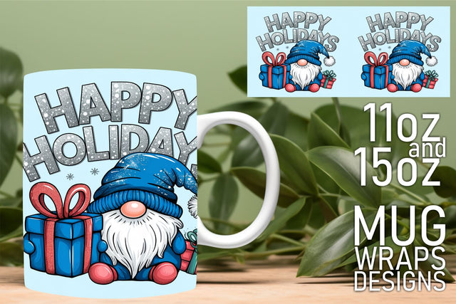 High-resolution PNGs, elevate your mug design game! , Gnomes Sublimation HoodArtCraft 