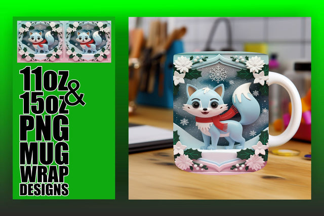 High-resolution PNGs, ideal for creative mug projects! , 3D Xmas Sublimation HoodArtCraft 