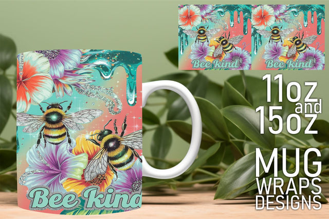 High-resolution PNGs, ideal for creative mug projects! , Bee Sublimation HoodArtCraft 