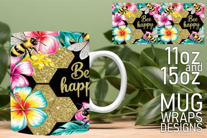 High-resolution PNGs, ideal for creative mug projects! , Bee Sublimation HoodArtCraft 