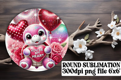 High-resolution round designs, perfect for keychain use! , Valentines Sublimation afrosvg 