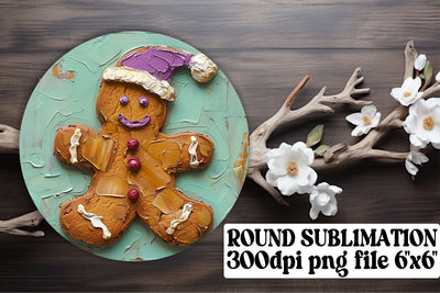 High-resolution round PNGs, ready for your keychain designs! , Christmas Sublimation afrosvg 