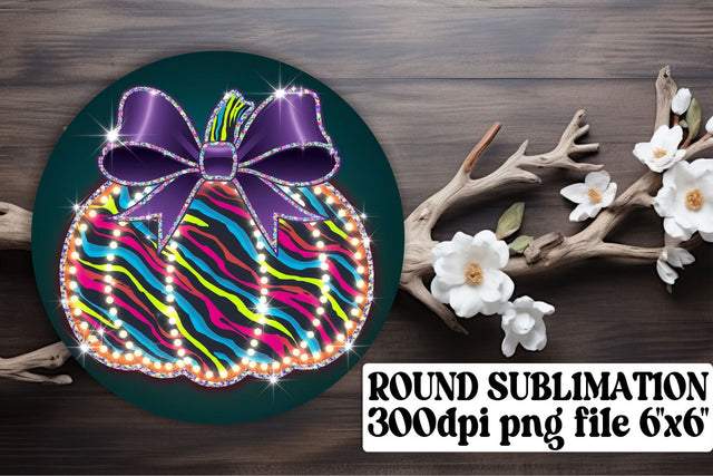High-resolution round PNGs, ready for your keychain designs! , Neon Fall Sublimation afrosvg 