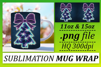 High-resolution templates, stunning results every time! , Neon Xmas Sublimation afrosvg 