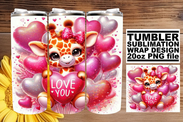 High-resolution tumbler wrap, ideal for crafting! , Valentines Sublimation afrosvg 