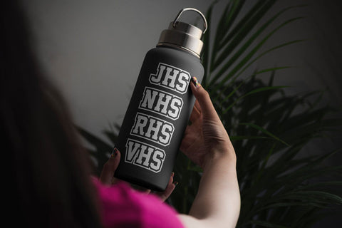 High School Initials SVG Set SVG Risa Rocks It 