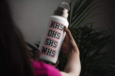 High School Initials SVG Set SVG Risa Rocks It 