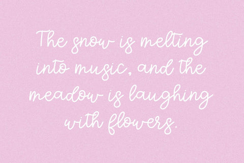 Highgrove Script Font Beck McCormick 