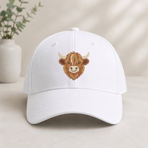 Highland Cow Embroidery Design – Cute Highland Cow Head Machine Embroidery File, Farm Animal Cattle Design Embroidery/Applique DESIGNS PatternFeed8 