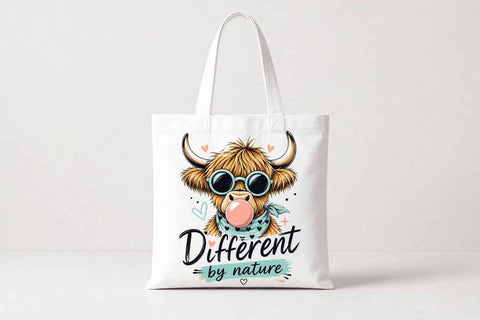Highland Cow PNG Funny Cow Quote Sublimation Digital Download SVG BillahCrafts 