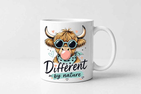 Highland Cow PNG Funny Cow Quote Sublimation Digital Download SVG BillahCrafts 