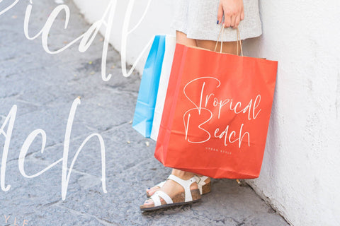 Highland Soonbeam - Modern Handwritten Font Font Letterena Studios 