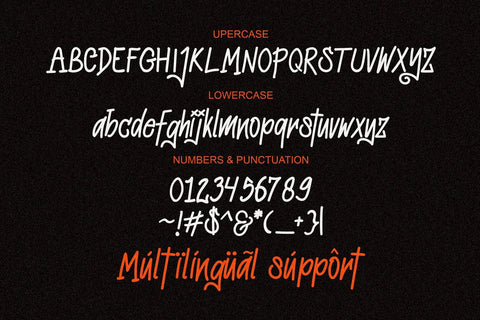 Hightgraff - Monoline Font Font Mozzatype 