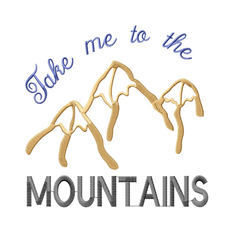 Hiking Quotes Embroidery Designs Bundle - 6 Designs, Hiking Sayings Embroidery Patterns, Hike More Worry Less Embroidery Embroidery/Applique DESIGNS HappyDesignStudio 