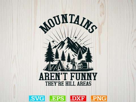 Hiking T-shirt Design Bundle, Adventure Lover Gift, Mountain Scene Svg SVG Creativeart88 