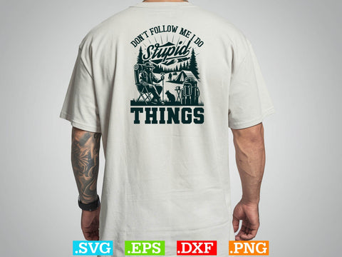 Hiking T-shirt Design Bundle, Adventure Lover Gift, Mountain Scene Svg SVG Creativeart88 