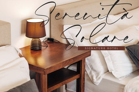 Hillary Nature - Modern Handwritten Script Font Font Timur type 