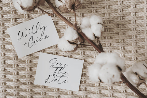 Hillary Nature - Modern Handwritten Script Font Font Timur type 