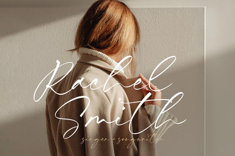 Hillary Nature - Modern Handwritten Script Font Font Timur type 