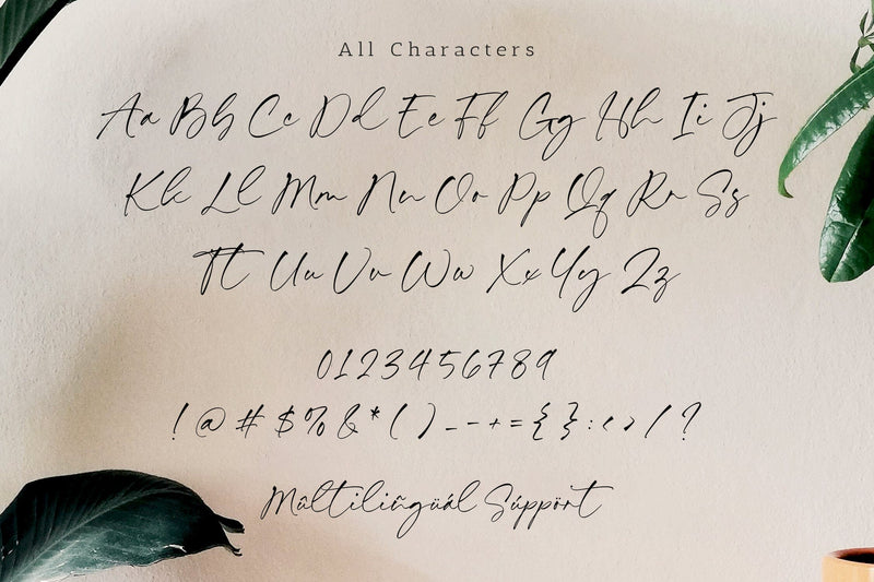 Hillary Nature - Modern Handwritten Script Font - So Fontsy