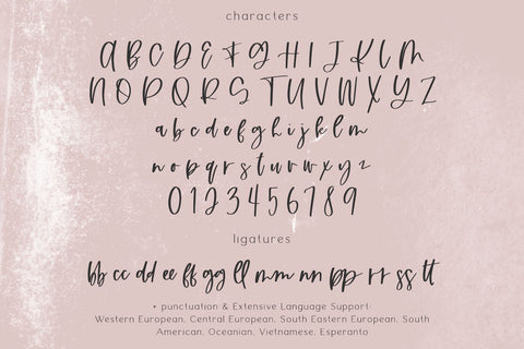 Hillside Vista Script Font Beck McCormick 
