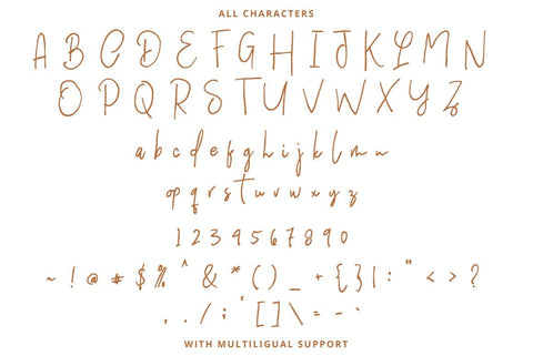 Hilmounte Signature Typeface Font Fadeline Std. 