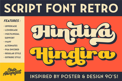 Hindira Font ahweproject 