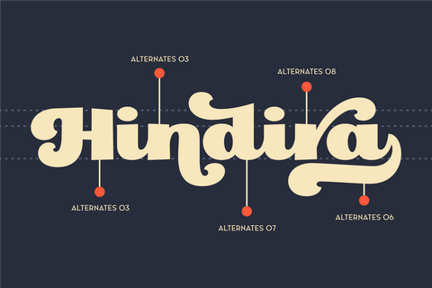 Hindira Font ahweproject 